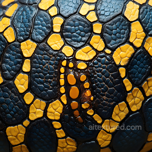 Reptilian Skin Seamless Texture with Textured Scales and Organic Color Patterns seamless Skin PBR texture