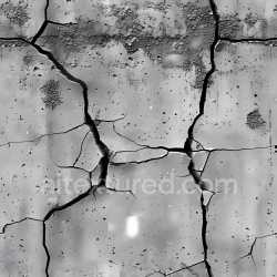 seamless Seamless 3D PBR Cracked Concrete Texture Featuring Deep Fractures and Rough Surface texture 8k free download PBR