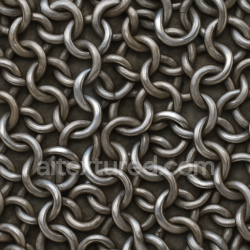 seamless Seamless 3d texture pbr 8k chainmail metal furniture surface detail texture 8k free download PBR