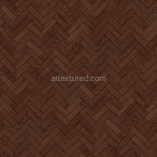 Herringbone Dark Ash Wood Tiles | Free PBR