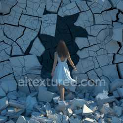 seamless Seamless 3D PBR Cracked Dry Earth Texture with Deep Cracks and Fragmentation texture 8k free download PBR