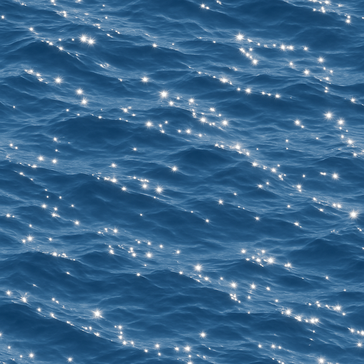 Sparkling Wave seamless PBR texture preview