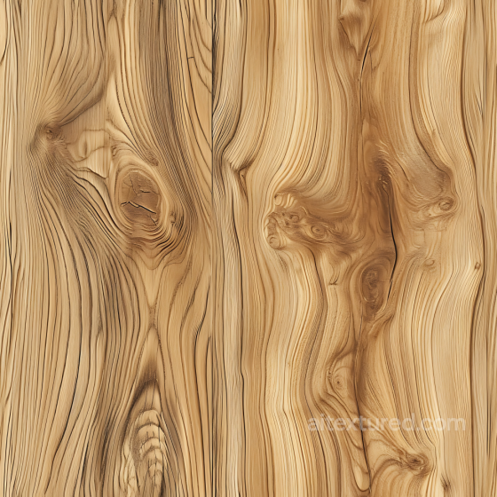 Light Pine Wood PBR Texture with Knots and Grain Detail Wood texture preview