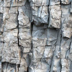 seamless Seamless 3D Weathered Cliff Rock Wall PBR Texture with Cracks and Erosion texture 8k free download PBR