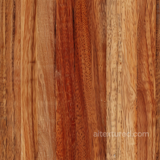 Exotic Wood Planks PBR Texture with Varied Grain and Warm Tones seamless Wood PBR texture
