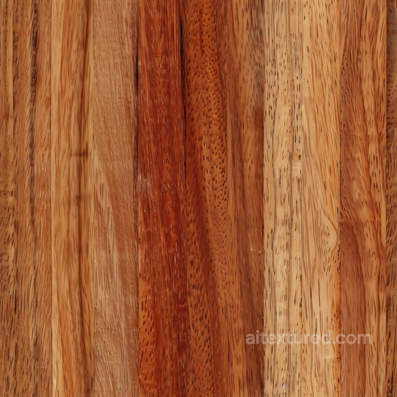 Exotic Wood Planks PBR Texture with Varied Grain and Warm Tones Wood texture preview