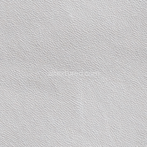 Seamless 3D White Pebbled Leather PBR Texture with Fine Grain and Matte Finish