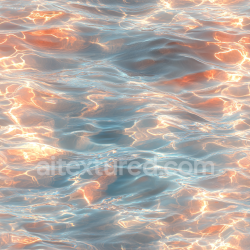 seamless Seamless 3D Water PBR Texture Featuring Reflective Surface and Luminous Highlights texture 8k free download PBR