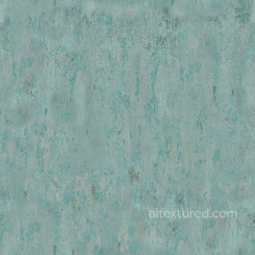 Blue Plaster Weathered seamless Wallpaper PBR texture
