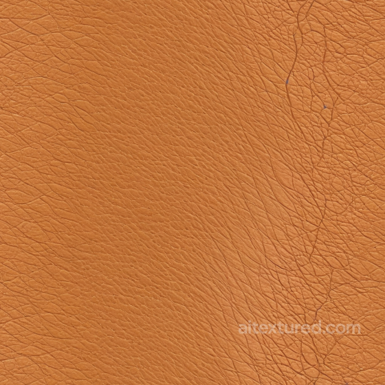 Tan Aged Leather Texture with Natural Grain and Wrinkles Leather texture preview