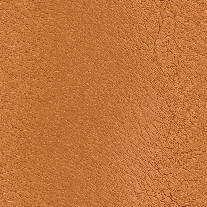 Tan Aged Leather with Natural Grain and Wrinkles seamless PBR texture preview