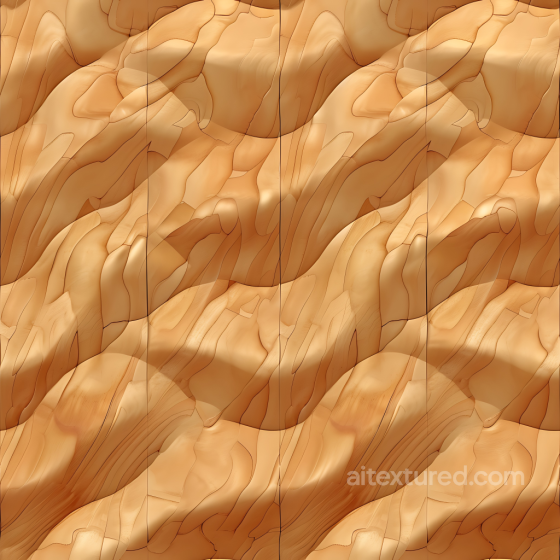 Light Maple Wood PBR Texture Featuring Smooth Grain and Soft Natural Tones Wood texture preview