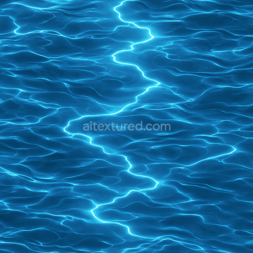 Futuristic Water Seamless Texture