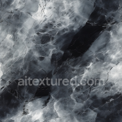 seamless Seamless 3D Gray and Black Marble PBR Texture with Chaotic Veins and Glossy Finish texture 8k free download PBR