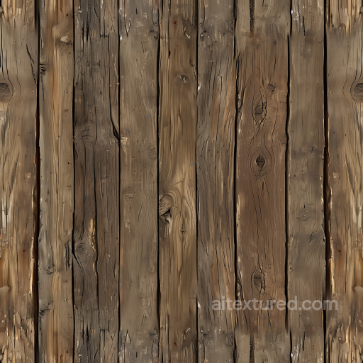 Weathered Rustic Wood Planks Seamless Texture with Knots and Grain seamless Wood PBR texture