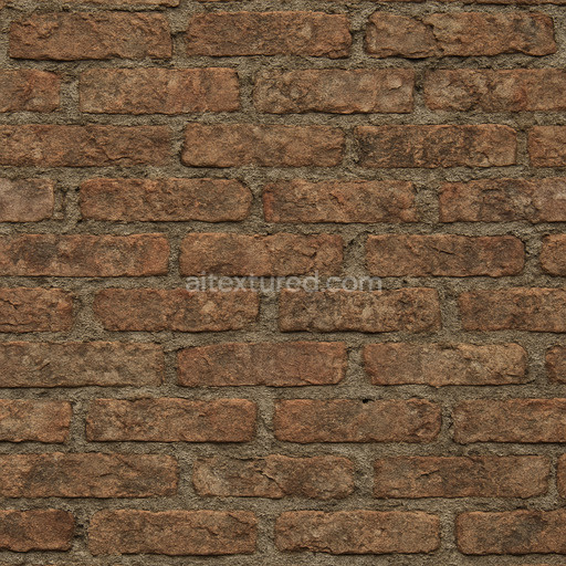 Rough Old Brick Texture Seamless 1024X1024