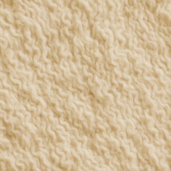Wool Crimped Wool Fibers Closeup Natural Wool Soft Wool seamless PBR texture preview
