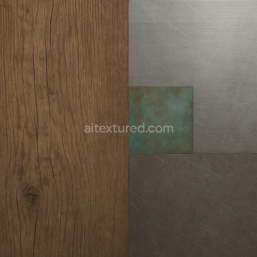 Seamless 3d texture pbr 8k weathered wood surface with grainy wood texture