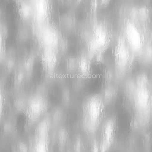 Seamless shiny metal 3d texture pbr 8k chrome plating with metal shine and metal reflections