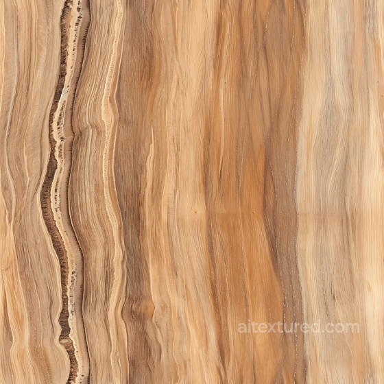Light Teak Wood PBR Texture Featuring Natural Grain and Color Variation Wood texture preview
