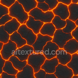 seamless Futuristic Lava Texture texture 1024x1024 free download PBR