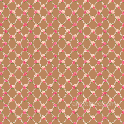 Floral Fabric Texture Featuring Pink and White Rose Pattern seamless Floral PBR texture