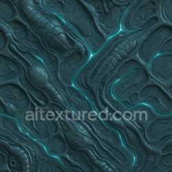 seamless Synthetic Alien Surface Texture Seamless texture 8k free download PBR