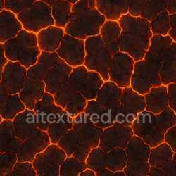 seamless Cracked Fire Ground Texture texture 8k free download PBR