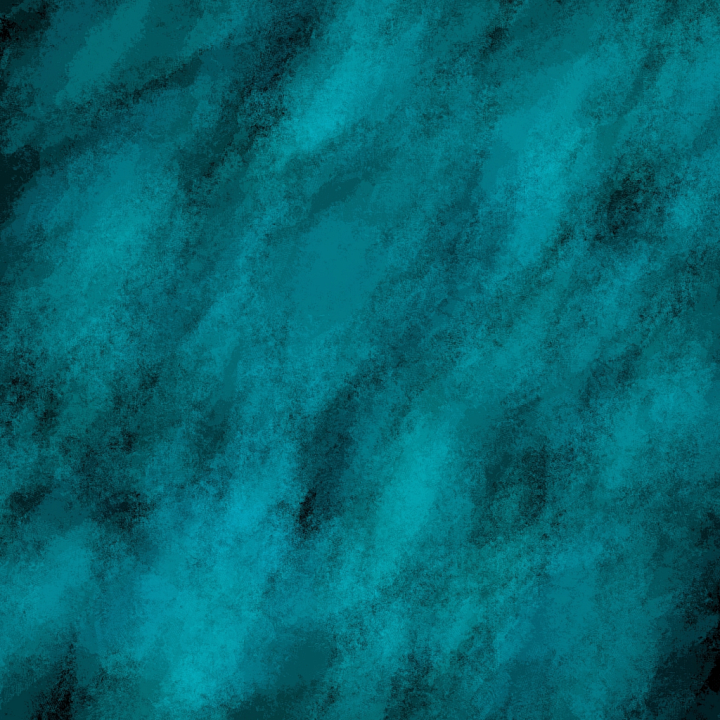 Of Teal Watercolor Brushstroke Patterns seamless PBR texture preview