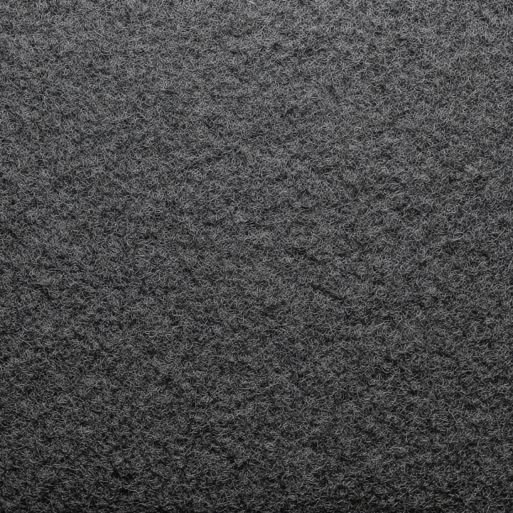 Felt with Dense Black Wool Fibers and Matte Finish seamless PBR texture preview
