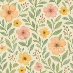 seamless Natural Floral Pattern Texture Seamless texture 8k free download PBR