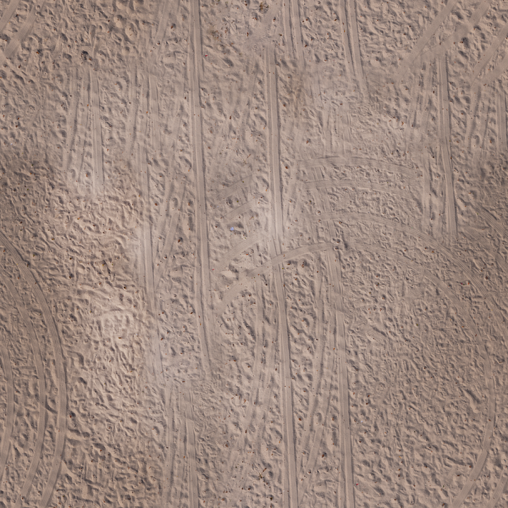 Sand Costal Seaside seamless PBR texture preview