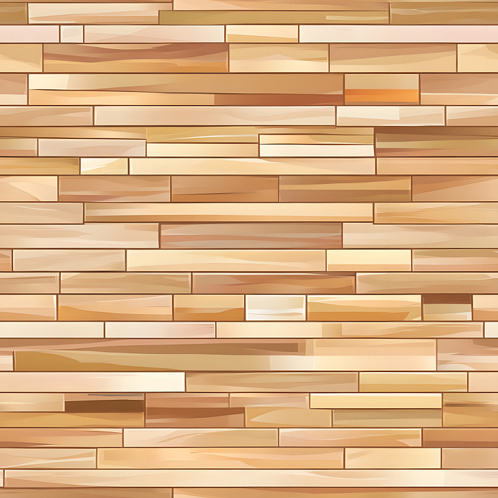 Cracked Brick Wall with Warm Beige and Brown Tones seamless PBR texture preview