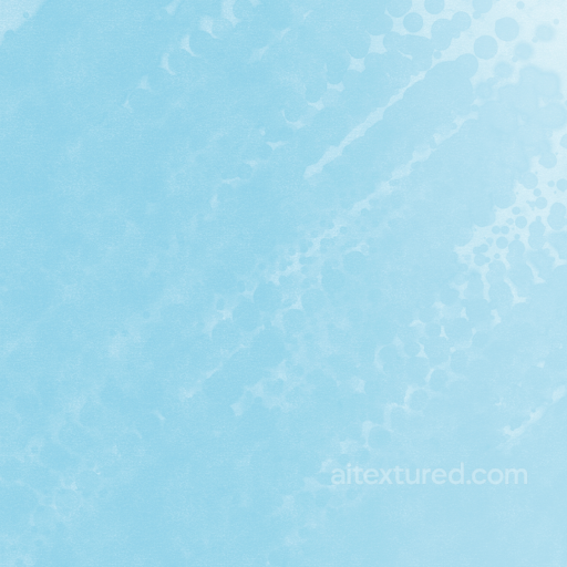 Light Blue Watercolor Paper Texture with Subtle Speckled Patterns seamless Watercolor texture PBR texture