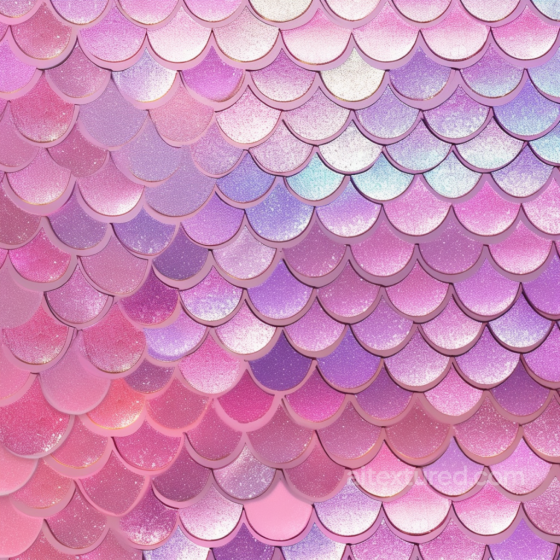 Mermaid Scale Texture Featuring Pink and Purple Shimmering Scales Mermaid Scale texture preview