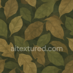 seamless Seamless 3D Texture PBR 8K Jungle Camouflage Leaf Litter Fabric texture 8k free download PBR