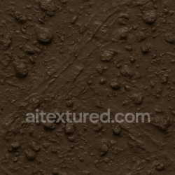 seamless Seamless 3d texture pbr 8k of sticky dark mud with mud splatter and clumps texture 8k free download PBR