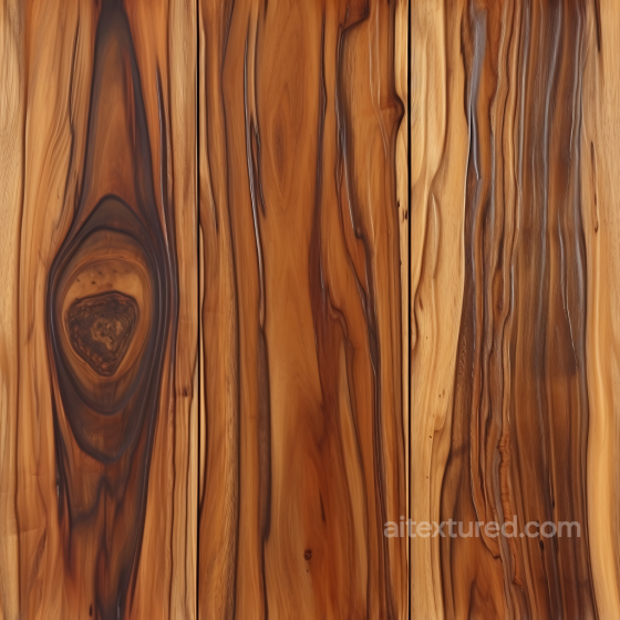 Rustic Acacia Wood Planks Texture with Rich Grain and Knots Wood texture preview