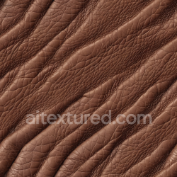 seamless Seamless 3D Wrinkled Crocodile Grain Brown Leather PBR Texture texture 8k free download PBR