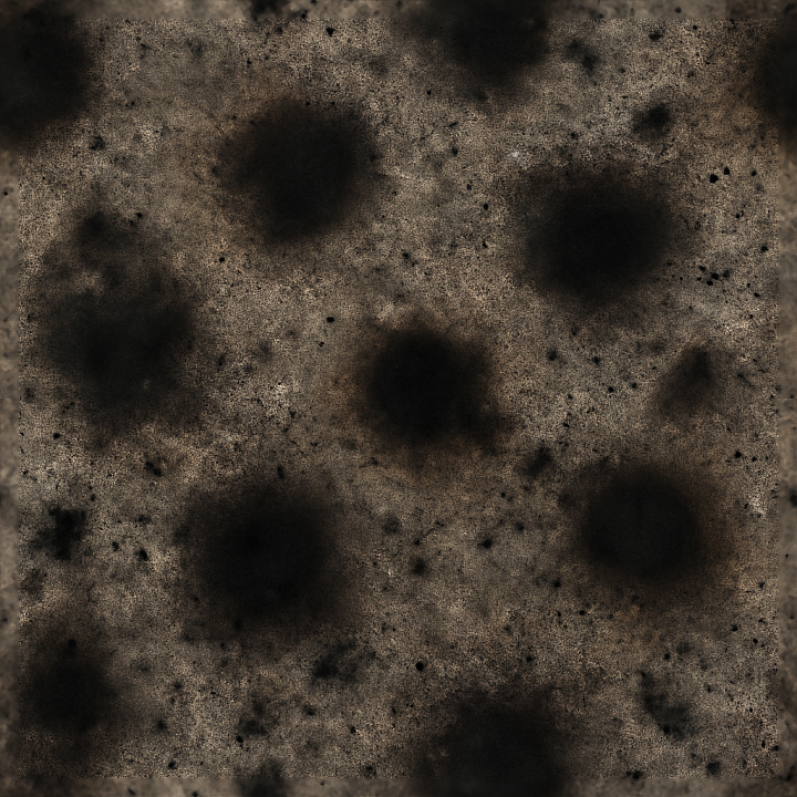 Featuring Flashbang Explosive Residue And Burn Marks In Photorealistic… seamless PBR texture preview