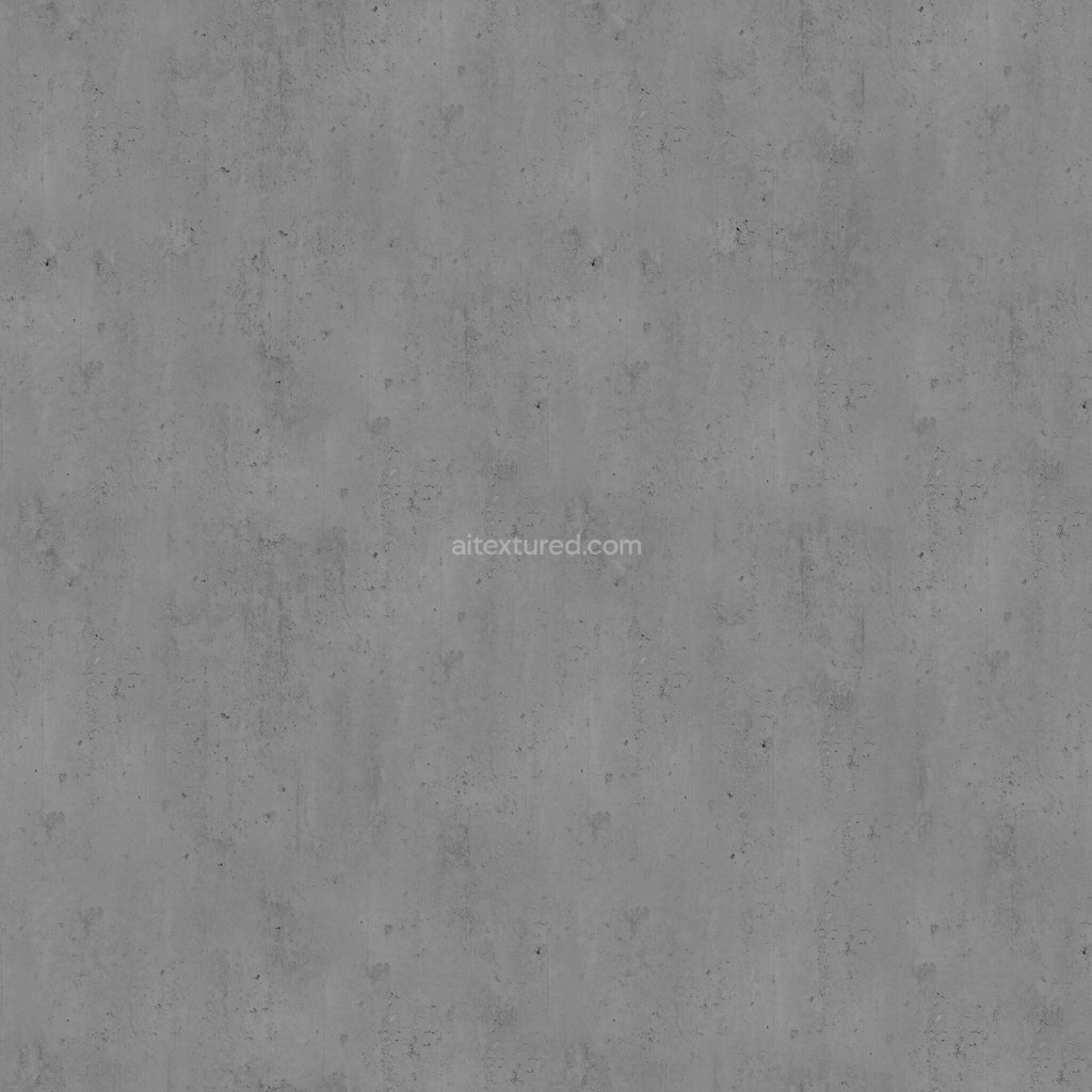 Seamless concrete texture in gray color for 3D modeling