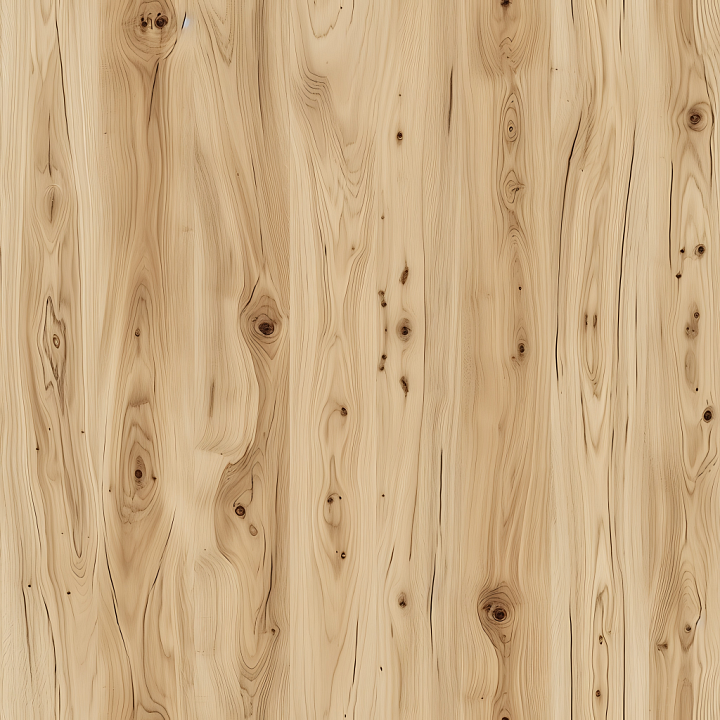 Pine Wood Planks Featuring Natural Knots and Grain Patterns seamless PBR texture preview