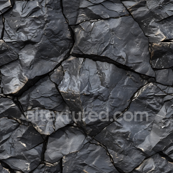 seamless Seamless 3D Dark Slate Rock PBR Texture with Cracked Surface and Layered Stone Detail texture 8k free download PBR