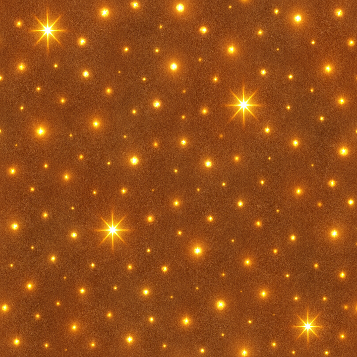 Twinkling Lights With Festive Glow Effect seamless PBR texture preview