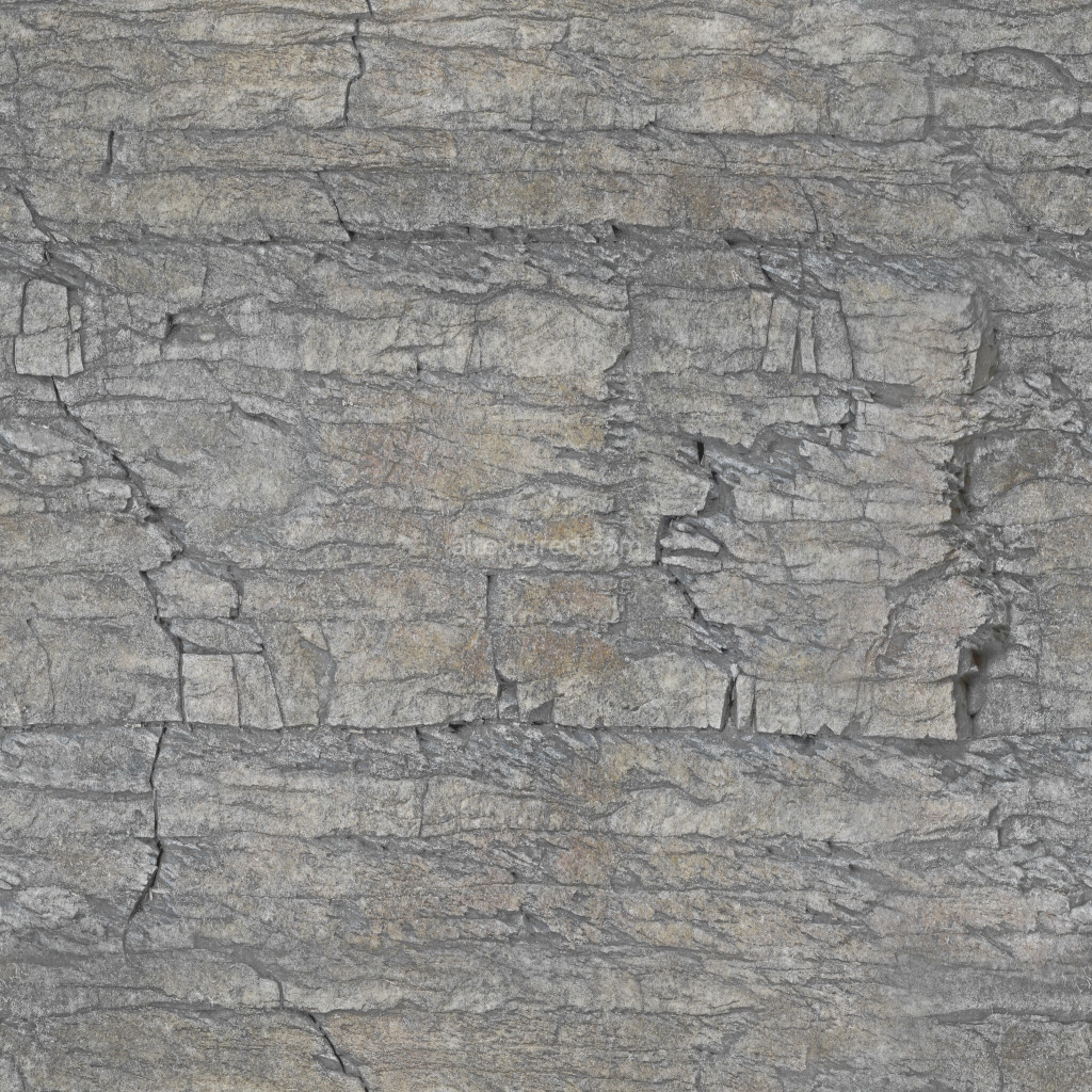 Seamless PBR rock texture with detailed surface