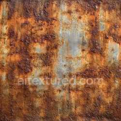 seamless Seamless 3D Rusty Metal PBR Texture Featuring Cracked and Peeling Paint texture 8k free download PBR