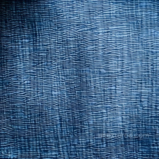 Cracked Denim Texture with Linear Blue Striations - PBR Ready Denim jeans texture preview