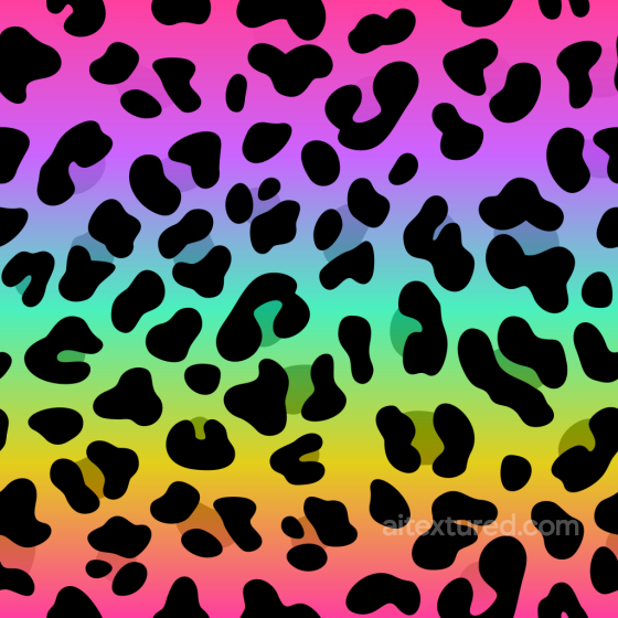 with Bright Gradient Leopard Print Pattern Leopard Print texture preview