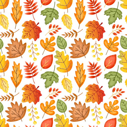 Featuring Colorful Autumn Leaves Pattern seamless Autumn Leaves  PBR texture