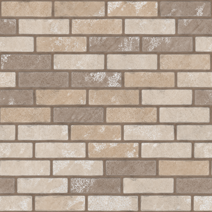 Brick Wall seamless PBR texture preview